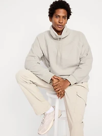Funnel Neck Microfleece Pullover