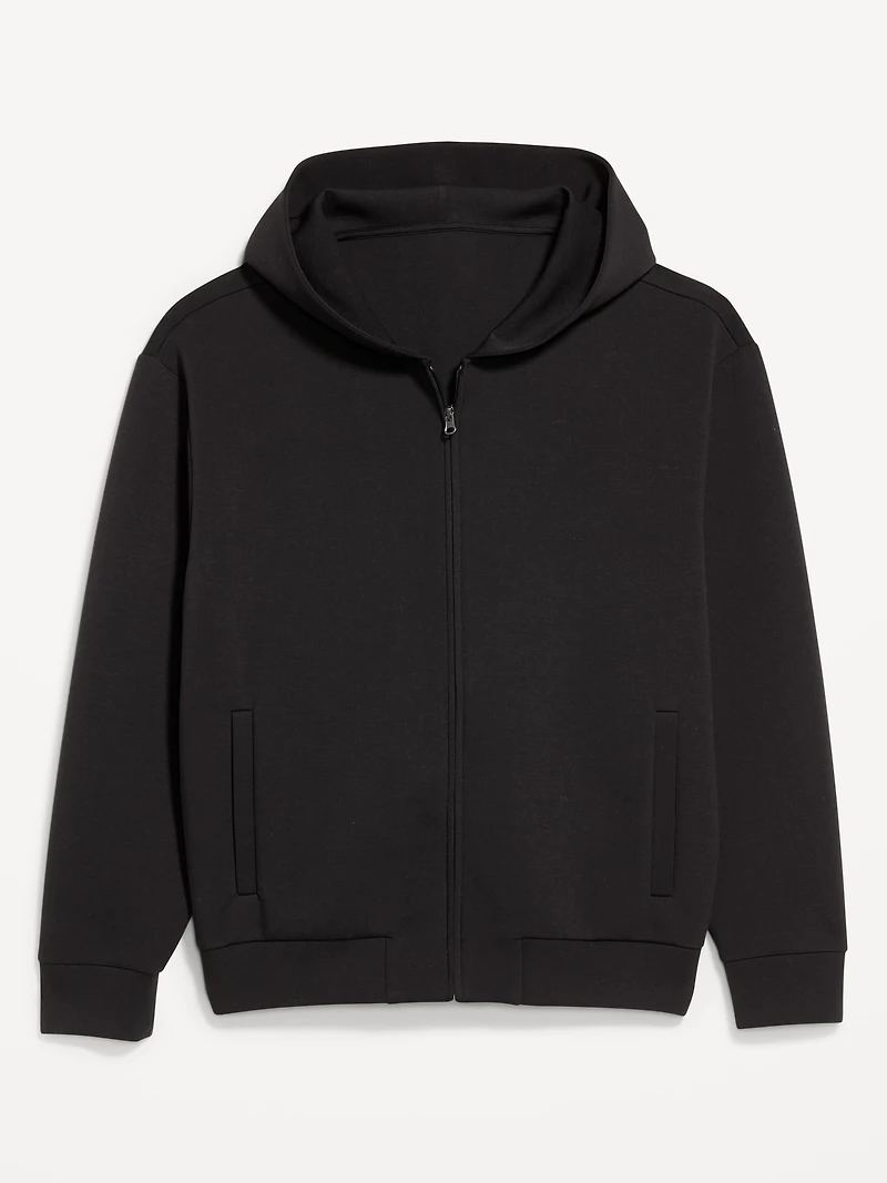 Bounce Fleece Oversized Full-Zip Hoodie