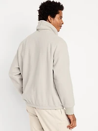 Funnel Neck Microfleece Pullover