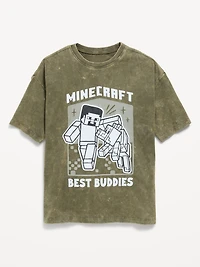 Minecraft™ Gender-Neutral Graphic T-Shirt for Kids