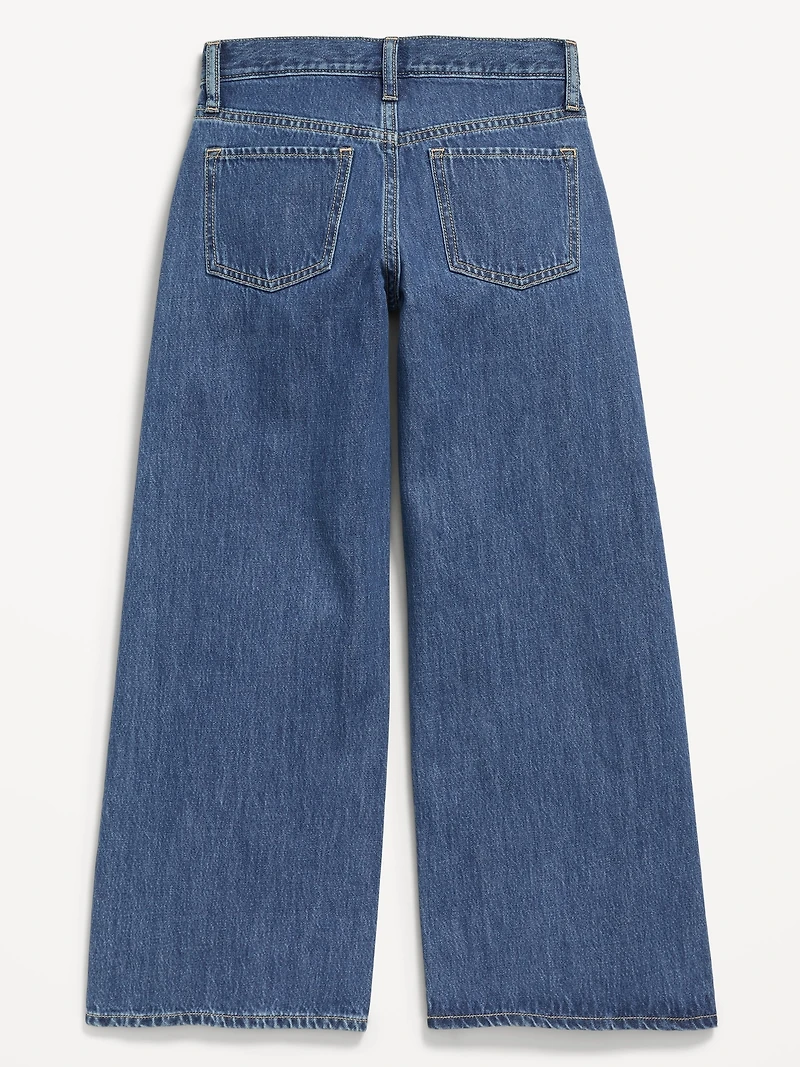 Super Baggy Wide-Leg Jeans for Girls