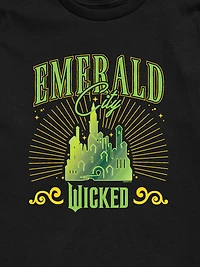 Wicked Emerald City Short Sleeve Tee For Kids