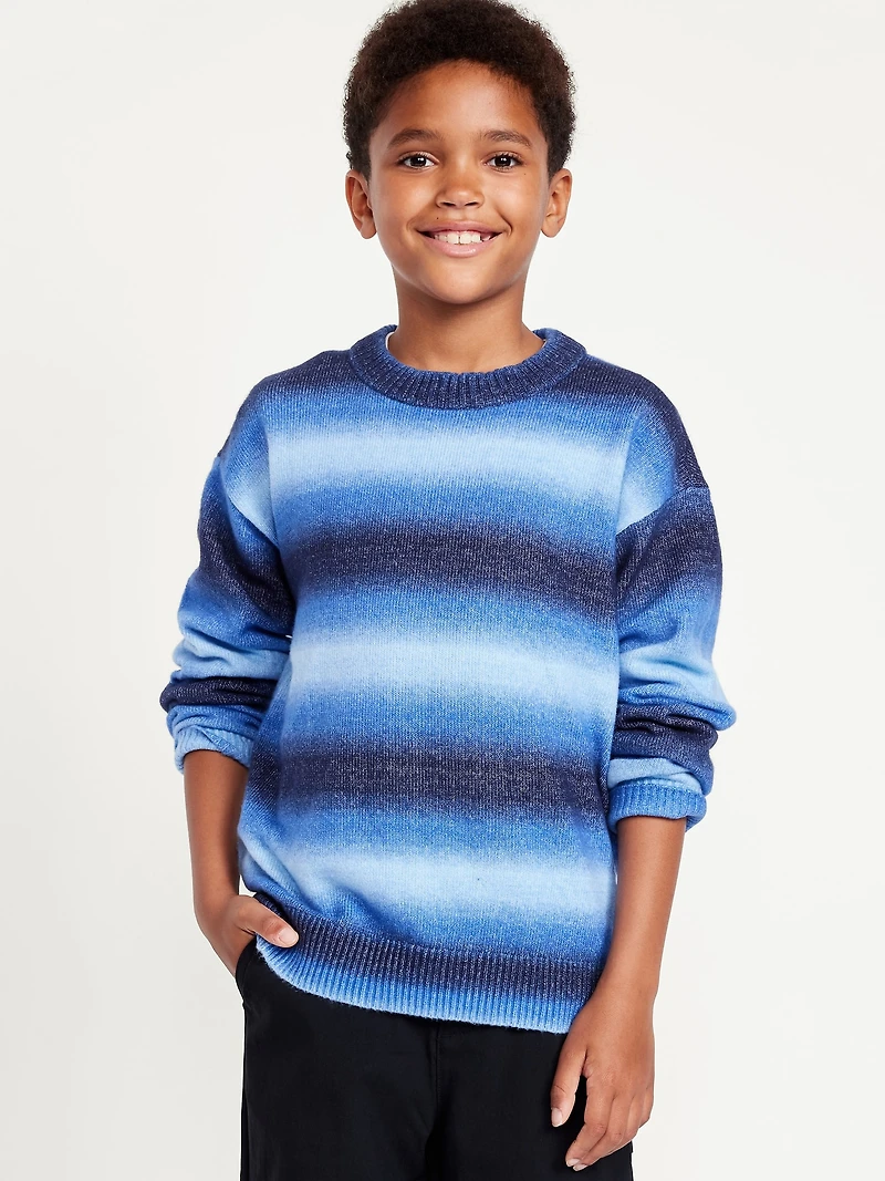 SoSoft Oversized Crew-Neck Sweater for Boys
