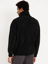 Funnel Neck Microfleece Pullover