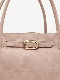 Large Belted Tote Bag