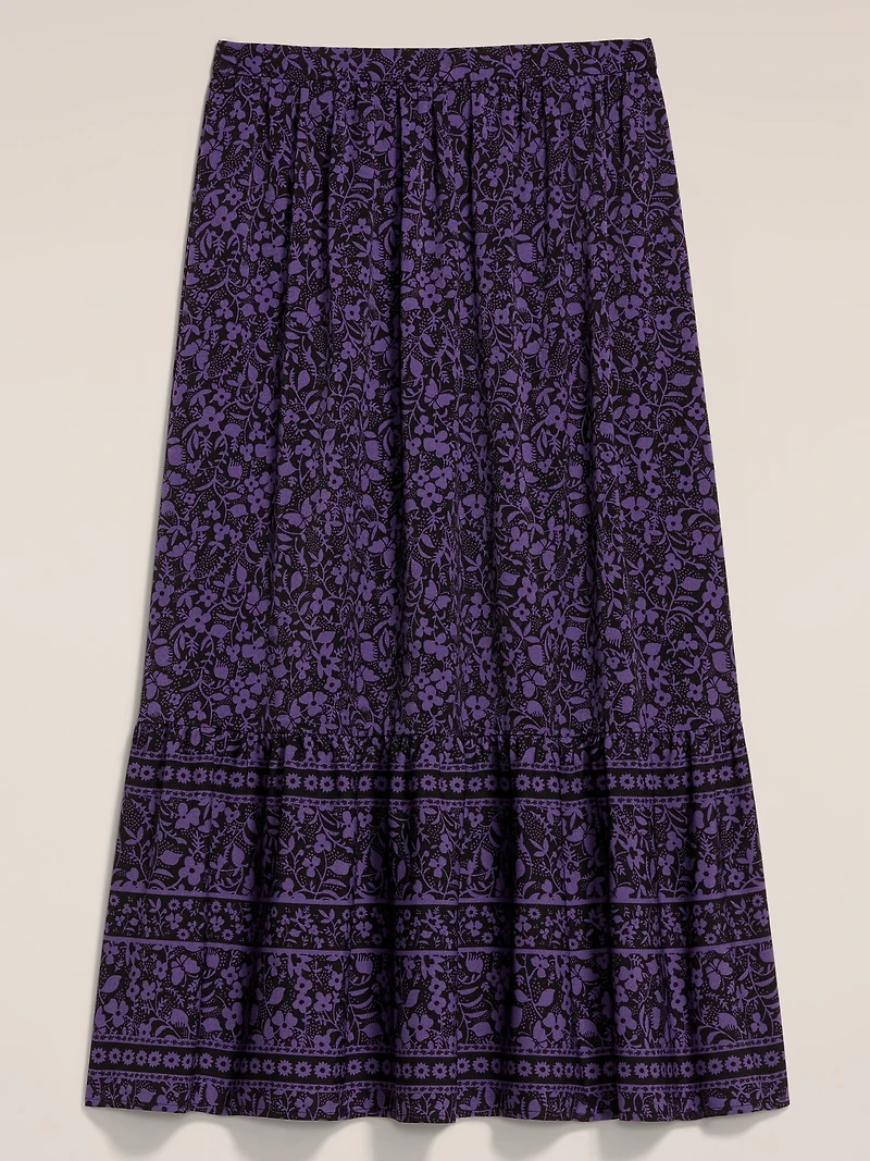 Old Navy x Anna Sui Tiered Midi Skirt