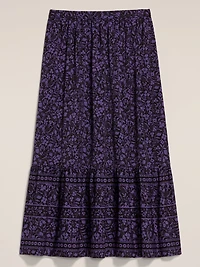 Old Navy x Anna Sui Tiered Midi Skirt