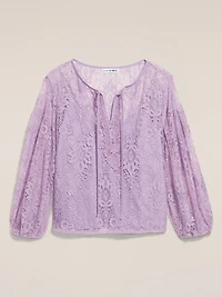 Old Navy x Anna Sui Lace Applique Top