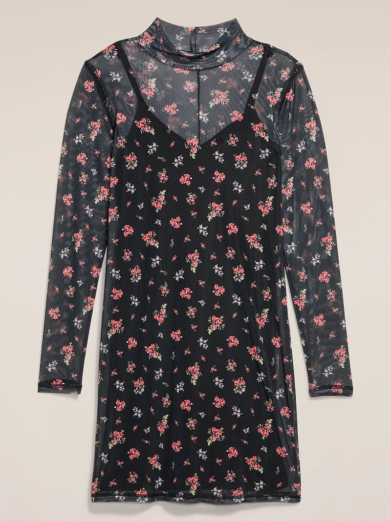 Old Navy x Anna Sui Sheer Mini Dress