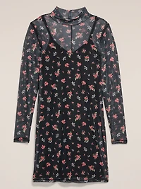 Old Navy x Anna Sui Sheer Mini Dress