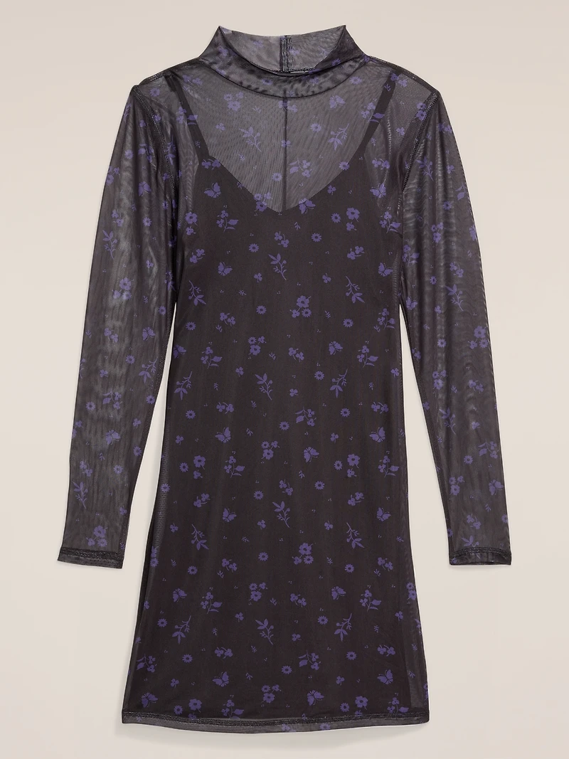 Old Navy x Anna Sui Sheer Mini Dress