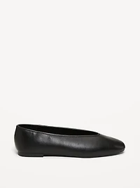 V-Cut Ballet Flats