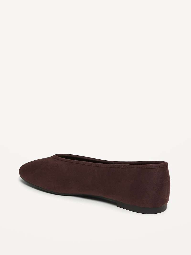V-Cut Ballet Flats