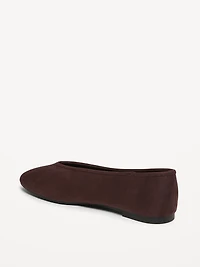 V-Cut Ballet Flats