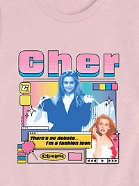 Cher Clueless Short Sleeve Tee For Girls
