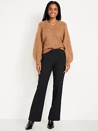 Mid-Rise Taylor Boot-Cut Pants