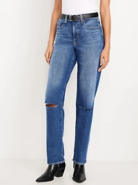 High-Waisted OG Loose Ripped Jeans