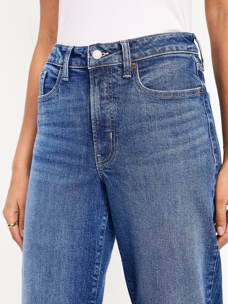High-Waisted OG Loose Ripped Jeans