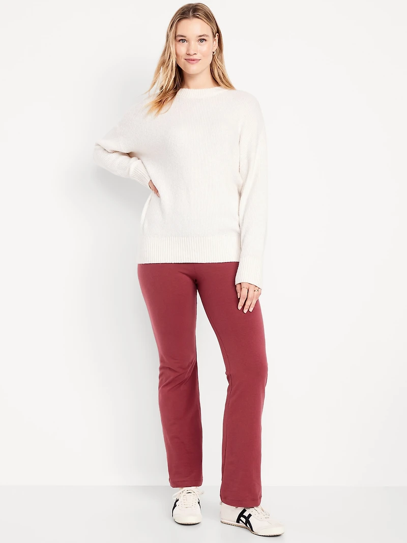 High-Waisted Fashion Flare Leggings