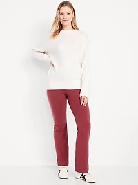 High-Waisted Fashion Flare Leggings