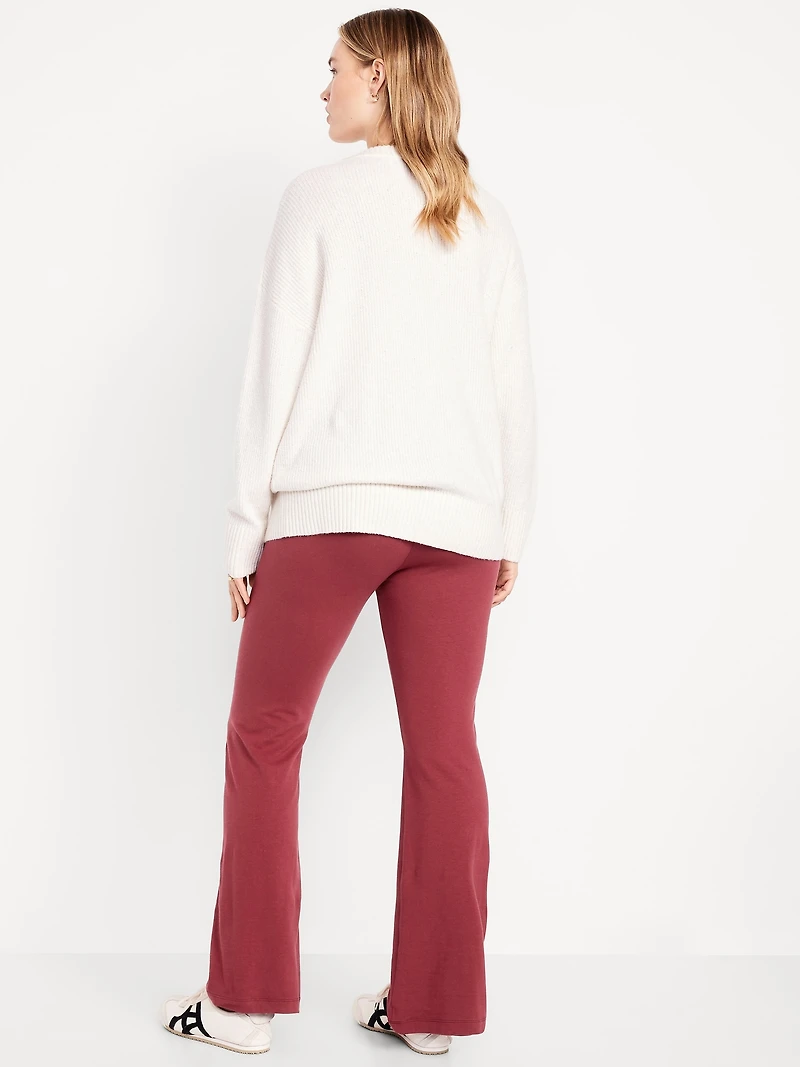 High-Waisted Fashion Flare Leggings