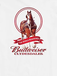 Budweiser Clydesdales Short Sleeve Graphic Tee