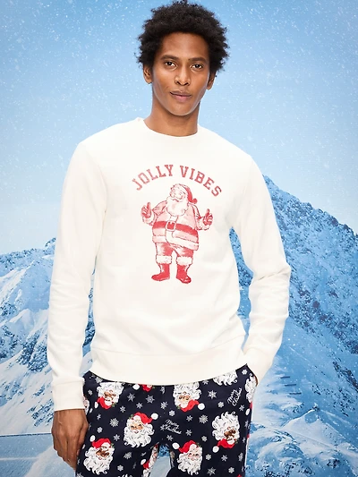 Holiday Graphic Sweatshirt