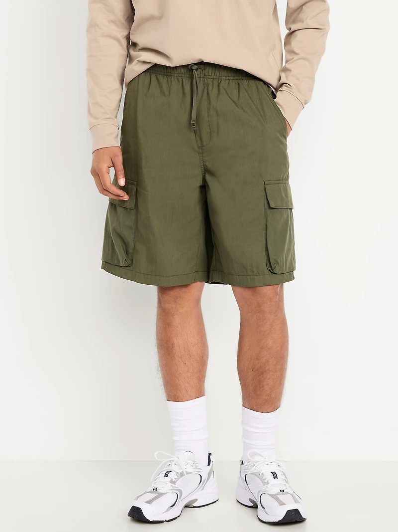Baggy Cargo Shorts - 9-inch inseam
