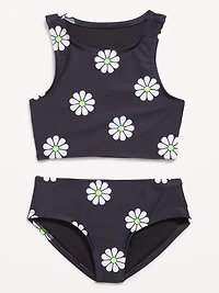 Printed Tankini Swim Set for Girls