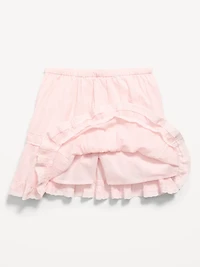 Crinkle Gauze Skort for Girls