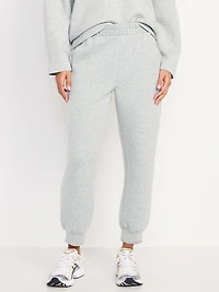 High-Waisted Bounce Fleece Jogger Sweatpants