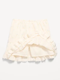 Crinkle Gauze Skort for Girls