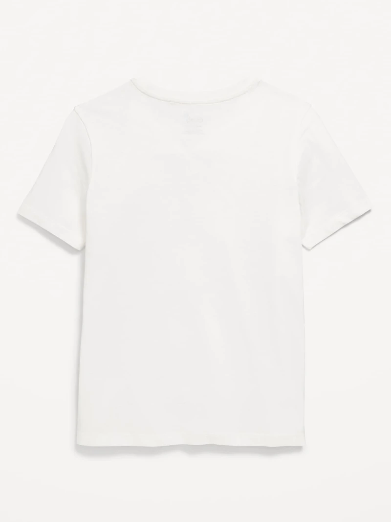 College Graphic Gender-Neutral T-Shirt for Kids