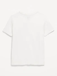 College Graphic Gender-Neutral T-Shirt for Kids