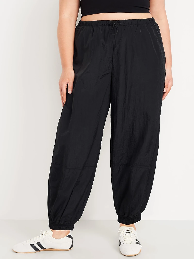 Pull-On Bubble Windbreaker Pants