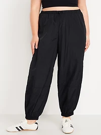 Pull-On Bubble Windbreaker Pants