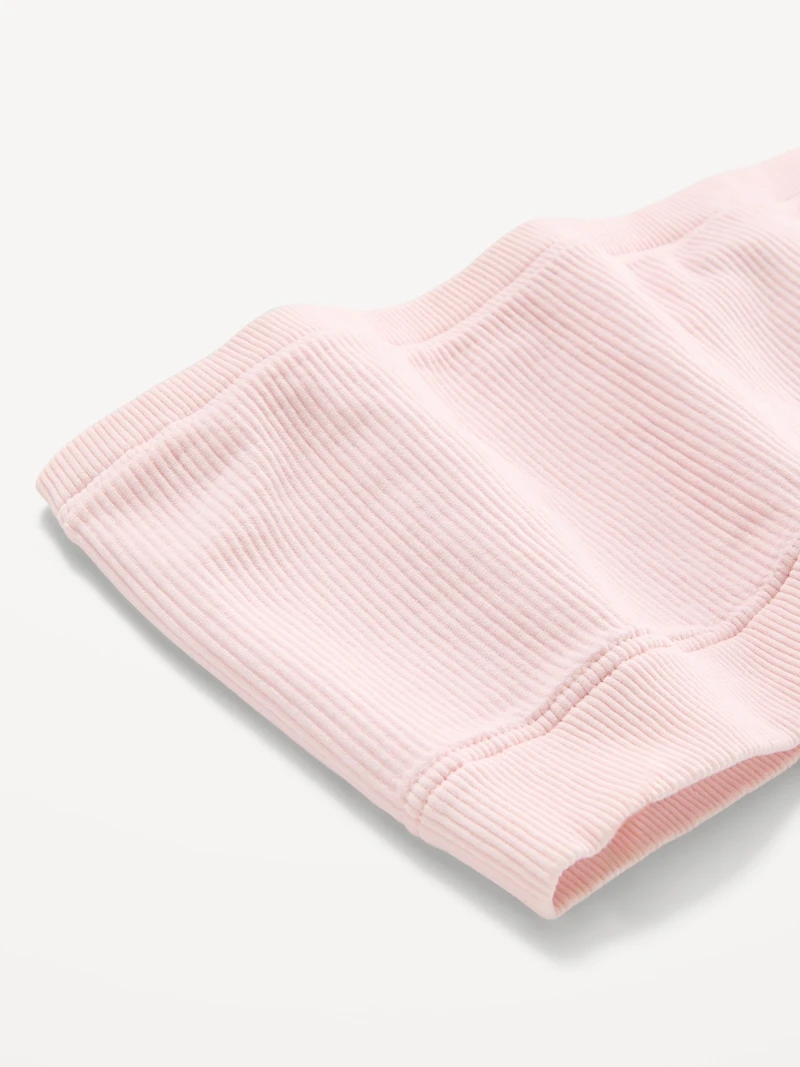 Seamless Ribbed Longline Bandeau
