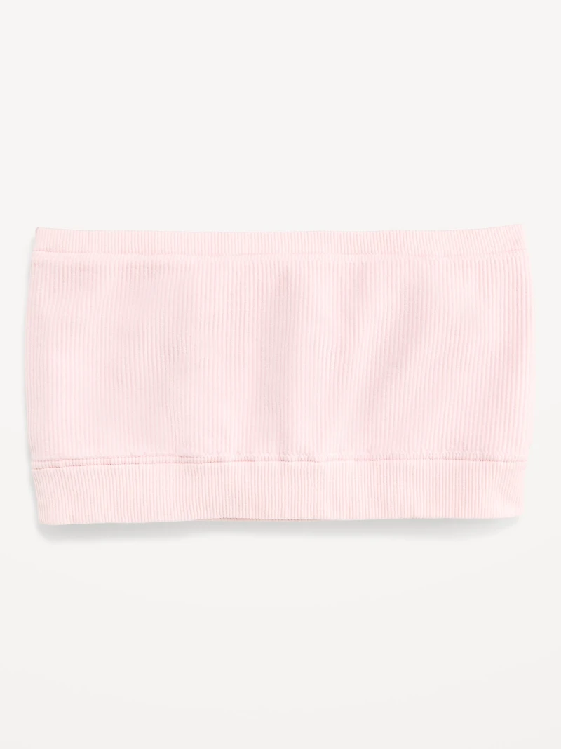 Seamless Ribbed Longline Bandeau