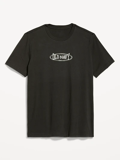 Crew-Neck Logo-Graphic T-Shirt