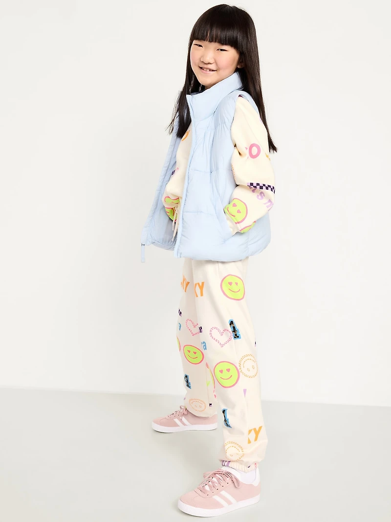 Favorite Fleece High-Waisted Jogger Sweatpants for Girls