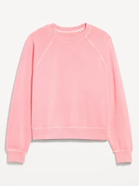 Oversized Raglan Sweatshirt
