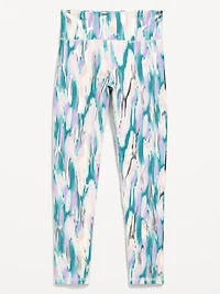 High-Waisted PowerSoft 7/8-Length Leggings for Girls