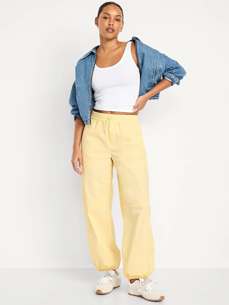 Pull-On Parachute Pants