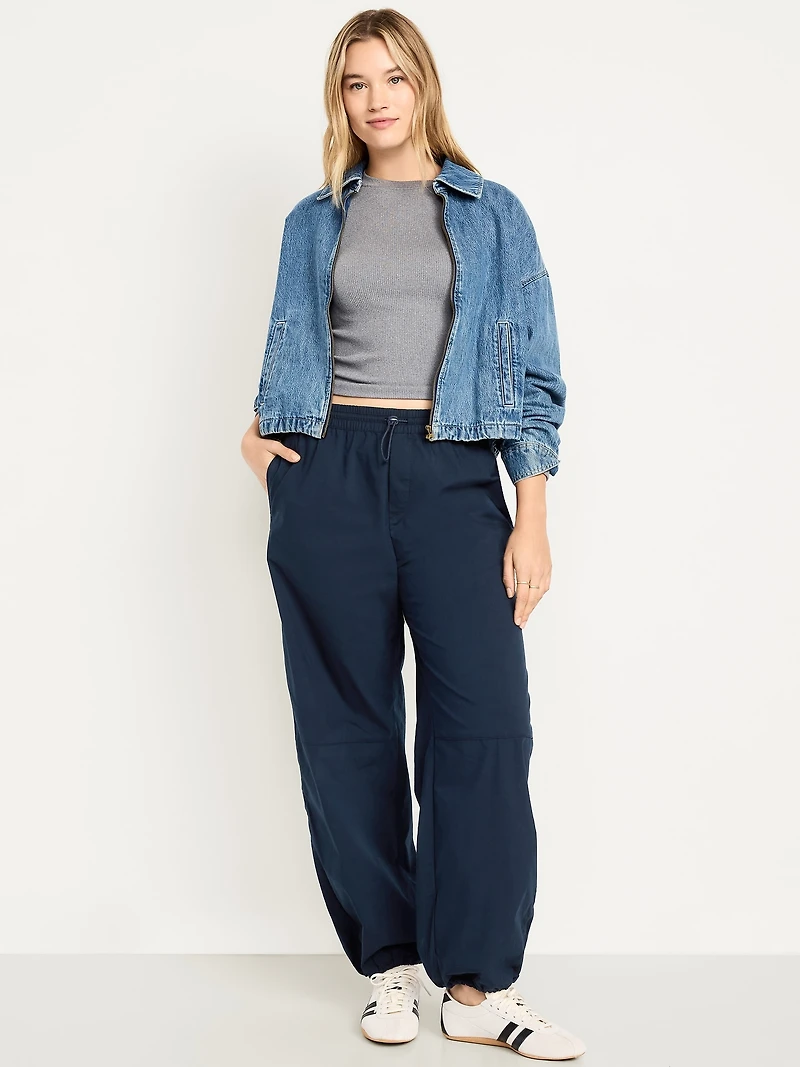 Pull-On Parachute Pants