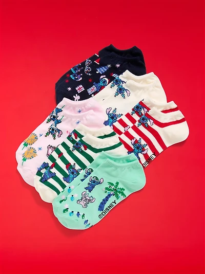 Disney© 6-Pack Novelty Ankle Socks for Women