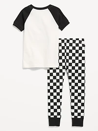 Snug-Fit Graphic Pajama Set for Toddler & Baby
