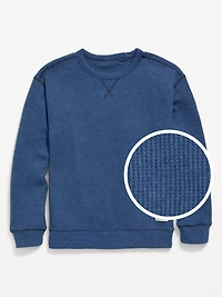 Long-Sleeve Thermal-Knit T-Shirt for Boys