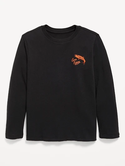 Long-Sleeve Graphic T-Shirt for Boys