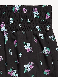 High-Waisted Dolphin-Hem Run Shorts for Girls