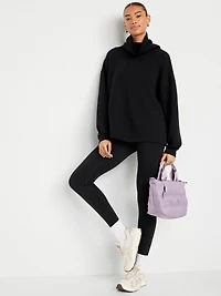 Bounce Fleece Funnel Neck Tunic